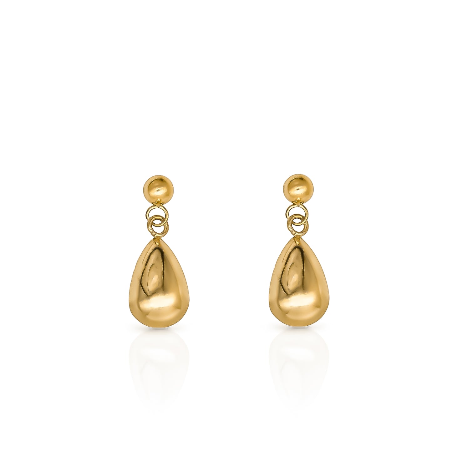 Golden Droplet Earrings