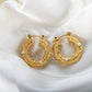 Luxe Eleanor Hoop Earrings