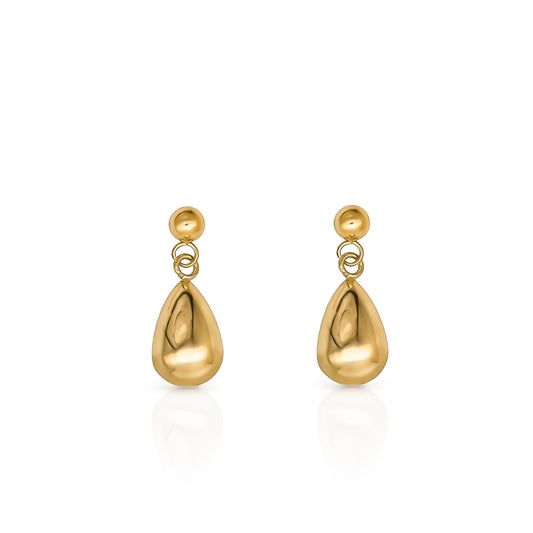 Golden Droplet Earrings