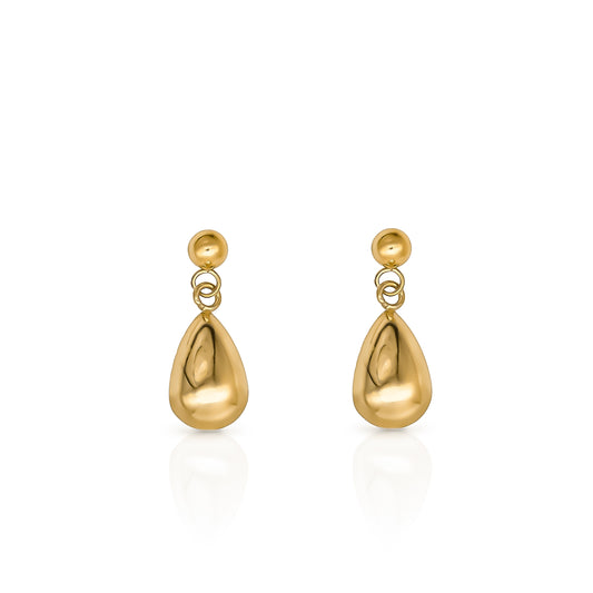 Golden Droplet Earrings