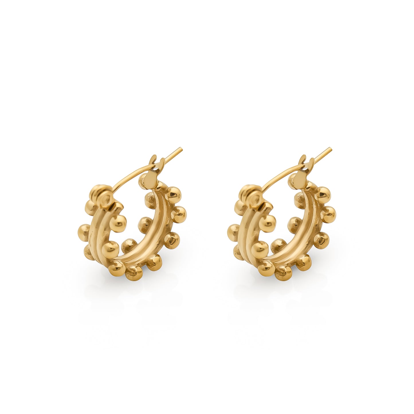 Cassia Hoop Earrings