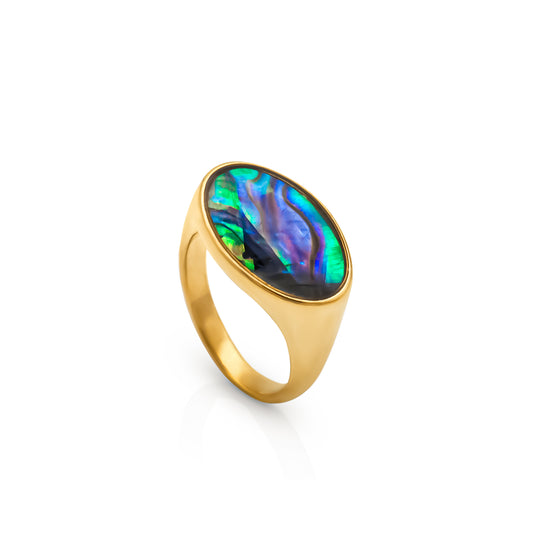 Rock N Jewels Aurora Gold Plated Ring