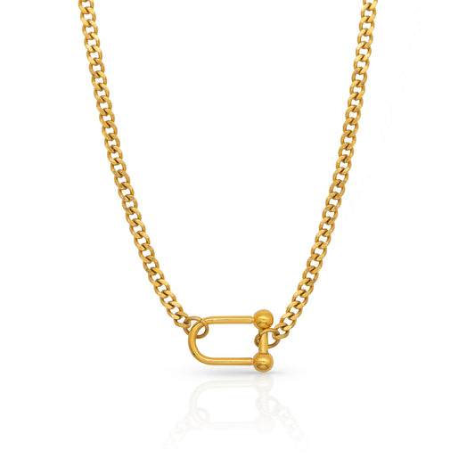 Hardwear Link Gold Plated Necklace