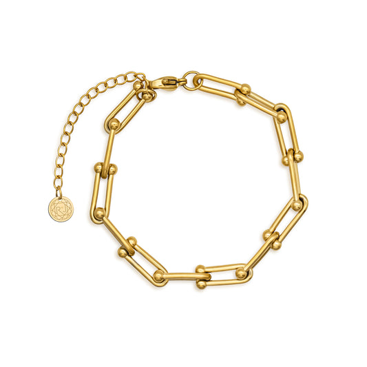 Hardwear Link Gold Plated Bracelet