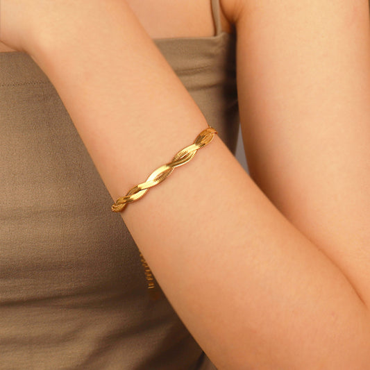 Twisted Snake Bracelet