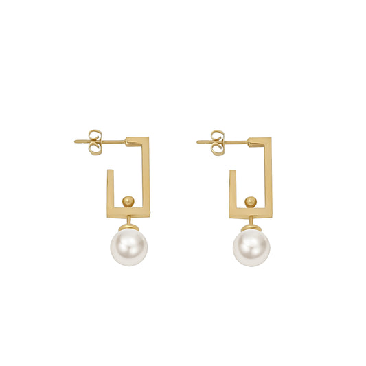 Luxe Freshwater Pearl Earrings