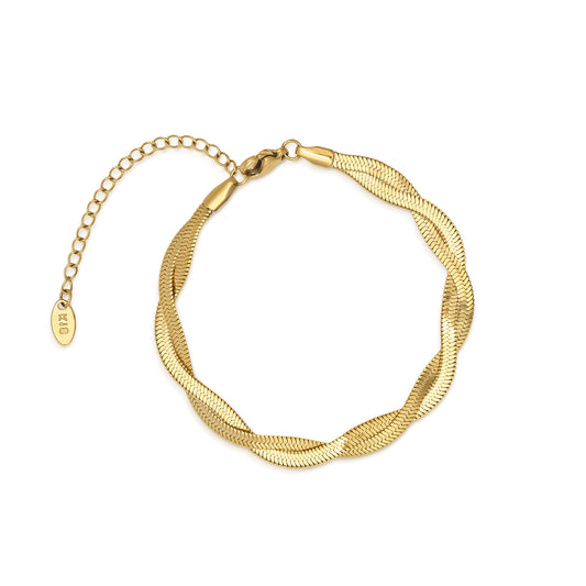 Twisted Snake Bracelet