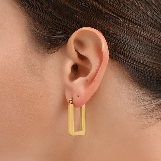 Chuncky U-Shape Earrings